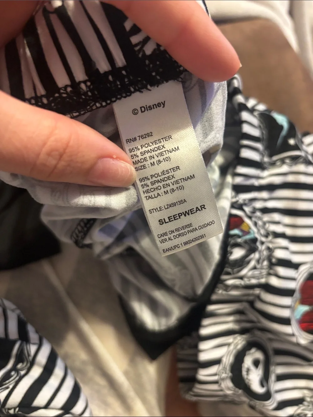 Disney The Nightmare Before Christmas pajamas - Picture 4 of 6